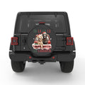 FA LA LA LABRADOR PEARL  WHITE CARBON FIBER TIRE COVER