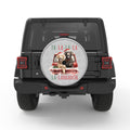 FA LA LA LABRADOR WHITE TIRE COVER