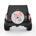 FALA LA LA MINGO SILVER CARBON FIBER TIRE COVER