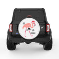 FALA LA LA MINGO WHITE TIRE COVER