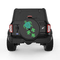 FAMILY OF MANDALA TURTLES BLACK TIRE COVER