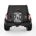FEELING FERAL BLACK TIRE COVER