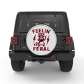 FEELING FERAL SILVER CARBON FIBER TIRE COVER