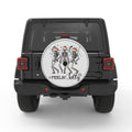 FEELING JOLLY SILVER CARBON FIBER TIRE COVER