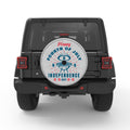 FOURTH OF JULY BBQ WHITE TIRE COVER