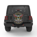 FREEDOM ISN T FREE BLACK CARBON FIBER TIRE COVER