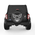 FREEDOM WILL NEVER DIE BLACK TIRE COVER