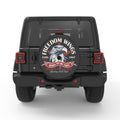 FREEDOM WINGS BLACK CARBON FIBER TIRE COVER