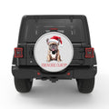 FRENCHIE CLAUS SILVER CARBON FIBER TIRE COVER
