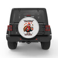 FUNNY I WAKE UP EVERY DAY WITH A GOOD ATTITUDE BLACK TIRE COVER