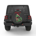 FUNNY IS THIS JOLLY ENOUGH CAT BLACK CARBON FIBER TIRE COVER