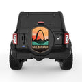GATEWAY ARCH BLACK TIRE COVER