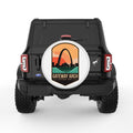 GATEWAY ARCH WHITE TIRE COVER