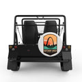 GATEWAY ARCH WHITE TIRE COVER FOR MOKE