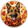 German Shepherd Autumn