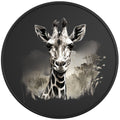 GIRAFFE BLACK TIRE COVER