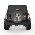 GIRAFFE BLACK CARBON FIBER TIRE COVER