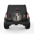 GIRAFFE BLACK TIRE COVER