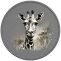 GIRAFFE SILVER CARBON FIBER TIRE COVER