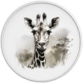 GIRAFFE WHITE TIRE COVER