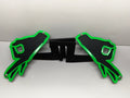 GOTCHA (CIRCLE GAME) FOOT PEGS FOR JEEP WRANGLER AND JEEP GLADIATOR in Neon Green Color