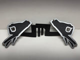 GOTCHA (CIRCLE GAME) FOOT PEGS FOR JEEP WRANGLER AND JEEP GLADIATOR in Silver Color