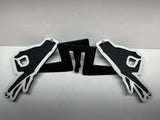 GOTCHA (CIRCLE GAME) FOOT PEGS FOR JEEP WRANGLER AND JEEP GLADIATOR in White Color