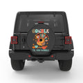 GOBBLE TILL YOU WOBBLE BLACK CARBON FIBER TIRE COVER