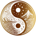 GOLDEN MOUNTAINS YING YANG