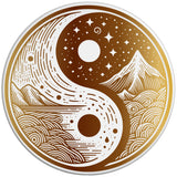 GOLDEN MOUNTAINS YING YANG