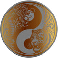 Golden Tiger Dragon Ying Yang