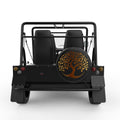 GOLDEN TREE OF LIFE BLACK TIRE COVER FOR MOKE