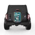 GONE FISHING BIG CATCH GUARANTEED BLACK TIRE COVER
