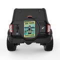 GONE FISHING CATCH YOU LATER BLACK TIRE COVER