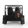 GOOD AT BEING BAD BLACK TIRE COVER FOR MOKE