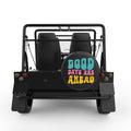 GOOD DAYS ARE AHEAD BLACK CARBON FIBER TIRE COVER FOR MOKE
