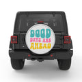 GOOD DAYS ARE AHEAD BLACK TIRE COVER