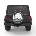 GOOD FRIENDS GOOD ADVENTURES PEARL  WHITE CARBON FIBER TIRE COVER