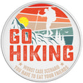 GO HIKING WHITE TIRE COVER