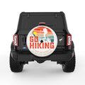 GO HIKING WHITE TIRE COVER