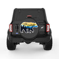 GO OUTSIDE BEAR BLACK TIRE COVER