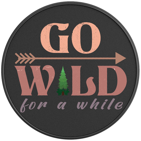 GO WILD PEARL  WHITE CARBON FIBER TIRE COVER