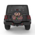 GO WILD BLACK CARBON FIBER TIRE COVER