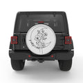 GO WILD FOR A WHILE BLACK TIRE COVER