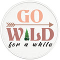 GO WILD BLACK TIRE COVER