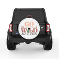 GO WILD WHITE TIRE COVER