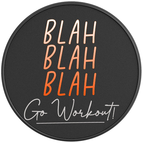 GO WORKOUT BLACK CARBON FIBER TIRE COVER