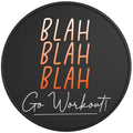GO WORKOUT BLACK TIRE COVER
