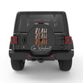 GO WORKOUT BLACK CARBON FIBER TIRE COVER