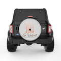 GO WORKOUT SILVER CARBON FIBER TIRE COVER